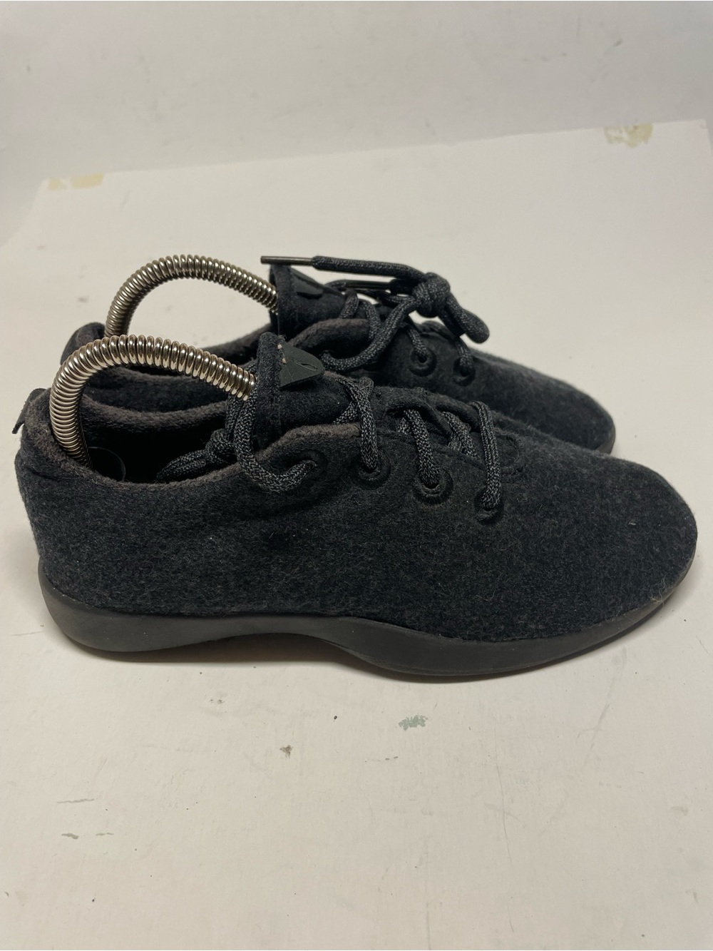 Allbirds Womens Wool Runner Size 7 Black Minimalist Quiet Luxury Comfort 0419NV1
